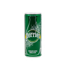 巴黎水（Perrier）法国原装进口 原味气泡水矿泉水 250ml*30罐 整箱装