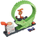 HOT WHEELS 玩具车轨道套装 短吻鳄环攻击玩具套装 1:64 比例 HW City