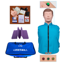 冠邦冠邦心肺复苏模拟人复苏训练模拟人  人工呼吸教学用假人模型 半身一体化电子指示