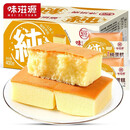 味滋源手打纯蛋糕营养面包 早餐饱腹零食小吃 纯蛋糕  400g /箱 4箱