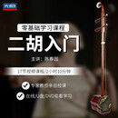 正版二胡入门基础教程初学者零基础学二胡教学教材视频U盘非dvd碟片光盘