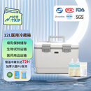 Ice trip医用保温箱冷藏母乳药品恒温冷链运输箱保鲜箱房车用品钓鱼箱12L