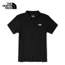 北面（The North Face）POLO衫男户外运动柔软舒适棉休闲T恤翻领短袖  JK3 L/175 