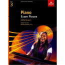 新版ABRSM英皇考级钢琴考级作品2023-2024年英文原版无音频 三级 3级