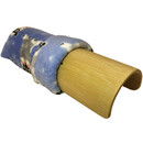 韫色竹子半圆枕头老年枕头竹筒枕头空心竹枕颈椎硬枕头 7.5cm适合1.75米使用