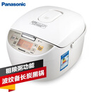 松下 (Panasonic) 99新 SR-DH102电饭煲 智能电饭锅 可预约 备长炭黑锅3L