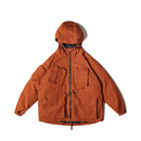 型曼 90白鸭绒 三合一可拆卸户外加厚保暖羽绒服男美式休闲工装外套 橘色 L （宽松版）