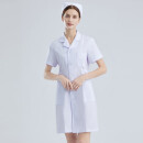 诺尔森护士服短袖夏季医师服美容院工作服女 02白色短袖 XXL