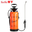市下（seesa） 市下牌喷水壶园艺喷壶浇花洒水农药打药机农用手动气压式喷雾器 8L配铝杆
