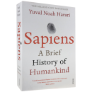 人类简史 Sapiens: A Brief History of Humankind 从动物到上帝 英文原版书 世界通史以色列历史学家尤瓦 单本