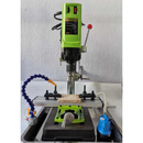 家用玉石手镯开孔机器翡翠和田平安扣戒指环圆珠钻孔套环取芯下料 880W钻孔机+工作台+水盆泵