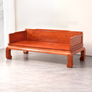 苏汀小镇红木家具非洲花梨（学名：刺猬紫檀）罗汉床三件套实木中式客厅躺床午休床罗汉榻沙发床Q 罗汉床:长198宽72坐高45总高82cm