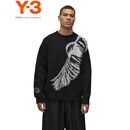 Y-3【38节】y3GFX KNIT CREW男女同款羊毛衫男潮毛衣51-IW7482 黑色 S