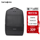 新秀丽（Samsonite）双肩包电脑包15.6英寸男女背包书包商务旅行通勤包TX6*09001黑色