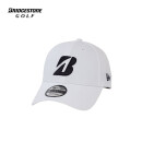 普利司通（Bridgestone）NEW ERA 高尔夫联名帽子高尔夫球帽男女棒球帽防晒遮阳帽子白色