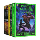 英文原版 波西杰克逊系列5册套装 Percy Jackson 1-5全套 希腊神话少年冒险版全集