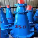 旋流器350沉沙嘴除砂器分离器除泥沙聚氨酯旋流器细沙回收再利用 350好的加重加厚