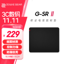 卓威奇亚（ZOWIE GEAR）G-SRII 细面鼠标垫 电竞鼠标垫 游戏鼠标垫 黑色鼠标垫大号 电竞桌垫gsr