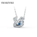 施华洛世奇（SWAROVSKI）【125周年限定】SWAN 经典蓝色天鹅项链女生日礼物女