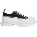 【9成新】亚历山大麦昆（Alexander McQueen）男士黑色帆布休闲鞋 705660 W4MV2 1070 42.5