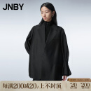 江南布衣（JNBY）【商场同款】23秋新品西装宽松西装领长袖5N9716030 001/本黑 L