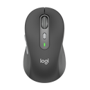 罗技（Logitech）M750M 通用版鼠标 无线蓝牙鼠标 静音鼠标 智能鼠标 对称鼠标 黑色 带Logi Bolt USB接收器