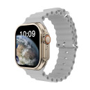 铭速T800ultra苹果风格 Watch8 ultra 智能手表 运动苹果手表1：1 S8智能手表男女智能手表 T800ultra灰色表盘44MM