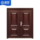 启功双开防盗门家用庭院民房入户门双开防盗门QG-FDM4300