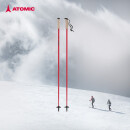ATOMICATOMIC阿托米克滑雪杖4星全山形碳/铝质杖杆雪竿专业雪地装备雪杆 红色-4星碳杖 AJ5005778 130cm