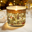 现货 英国玛莎23年圣诞屋街景联排别墅礼物限量款LED灯香薰蜡烛