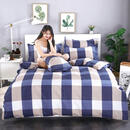 大学生单人上下铺三件套寝室1.2米宿舍床单被罩1.5米被套床上用品 LP-简单爱 1.2米三件套