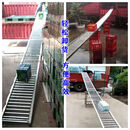 卸货神器装车卸车折叠转弯滑轮无动力滚筒下货滑梯轻便搬运滑道 40厘米内宽啤酒饮料箱装货物 2米+3米拼接