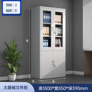 财务凭证柜铁皮柜办公室资料柜五节柜档案文件柜子收纳矮柜储物柜 大器械文件柜 常规款