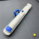 AAW防泼水大头杆包袋男女加厚6孔1/2九球杆套轻便防磕碰球杆用品配件 1个 AW-18浅灰色六孔包不带球挂件