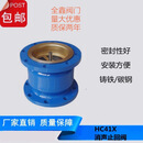 HC41X法兰消声止回阀 单向逆止阀50碳钢65立式80止回阀DN40-600 DN300