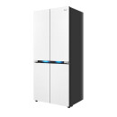 美的（Midea）（全新）家用冰箱651升微晶一周鲜一级能 BCD-651WSGPZMA白色 一级能效微晶冰箱
