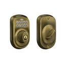 西勒奇（SCHLAGE） 电子密码锁 金属材质 防盗安全门锁 免钥匙入户