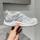 萨洛蒙（Salomon）XA PRO 3D沙场灰竹墨黑白灰合金灰户外运动鞋4122 白银477736 秒发 40 偏小半码