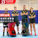 斯波阿斯S4015A网球发球机APP专业网球训练器陪练自动发射抛球机器人 黑色