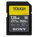 索尼（SONY）128GB SD存储卡 SF-M128T/T1 M系列TOUGH三防规格 U3 V60读速高达277MB/s UHS-II 相机内存卡