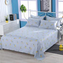 床单亲肤磨毛加厚床单单件双人单人床单炕单学生宿舍四季用多规格 胡萝卜 床单：2.5米X2.3米