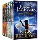 波西杰克逊系列5册套装Percy Jackson神话玄幻青少年小说英文原版