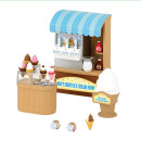 森贝儿家族玩具儿童礼物女孩过家家公主娃娃玩具精美冰淇淋店5054