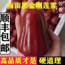 鹿凌青海南黑金刚莲雾新鲜水果热带莲雾果孕妇水果仙女果发顺丰 3斤装(每日30份)