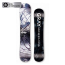Gray snowboards 日本新品（23-24）Gray小树GENIUS Camber 全能单板滑雪板 155cm