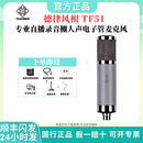 德律风根（TELEFUNKEN）TF11 TF17 TF47 TF51大振膜电容麦克风录音直播唱歌录音棚话筒 TF51 标准套餐