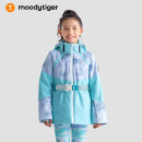 moodytiger儿童滑雪服冬季专业防护抗寒保暖防风男女童运动滑雪裤套装