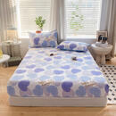 雅芳婷全棉床笠单件纯棉床罩床套床垫保护罩席梦思防尘套全包床单 安妮小心 150cmx200cm