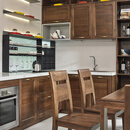 南洋胡氏 胡桃生活+ 餐椅/长餐桌 YZ6S20  1500*850*760 胡桃楸木 YZ6S20餐椅470*524*971