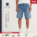 Levi's【商场同款】李维斯男士赤耳边牛仔短裤 中蓝色 29